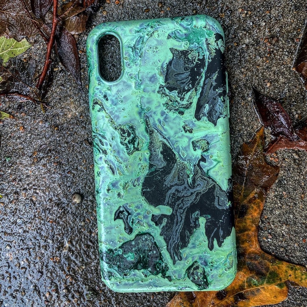 Iphone case. Hydro dipped